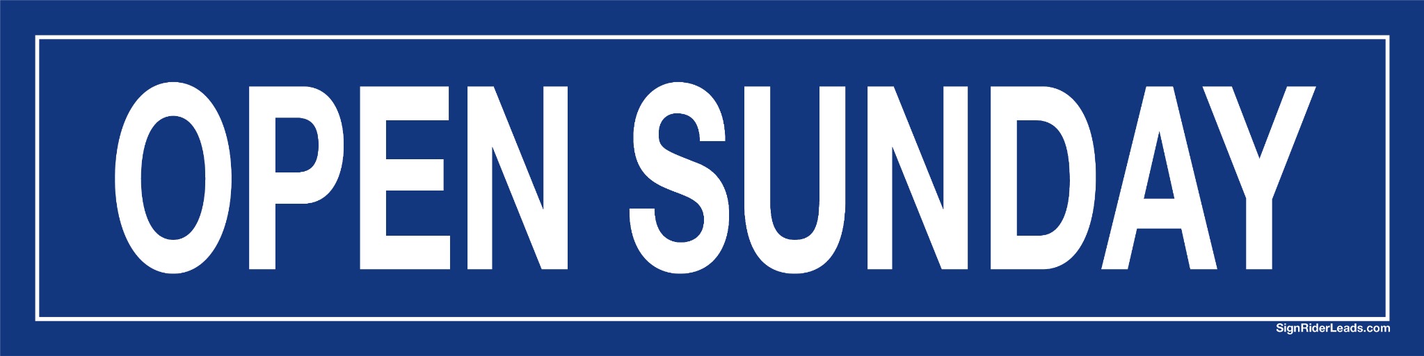 Open Sunday